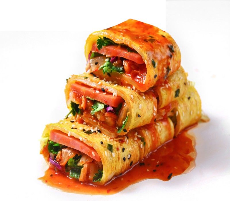 國民小吃“烤冷面”，每天吃都不膩~